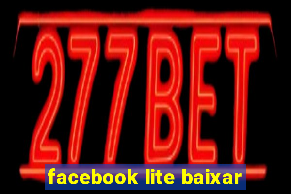 facebook lite baixar